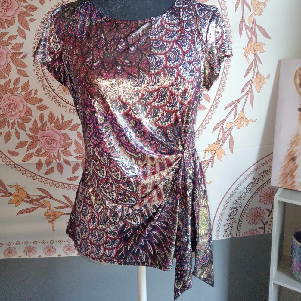 Metallic blouse - Picture 2 of 6